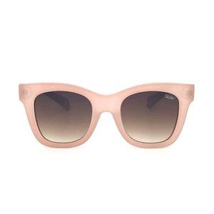 QUAY After Hours Sunglasses Pink / Brown Flash